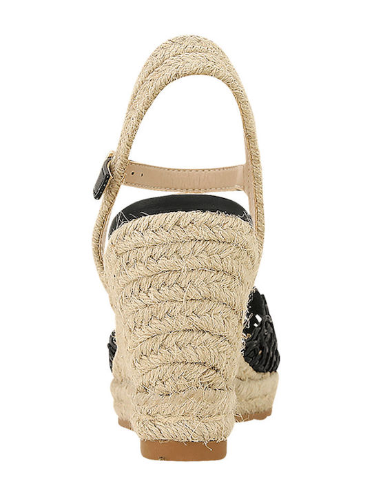 Eisen Women's Platform Espadrilles Black