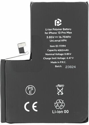 Prio Συμβατή Μπαταρία Αντικατάστασης 4352mAh για iPhone 13 Pro Max