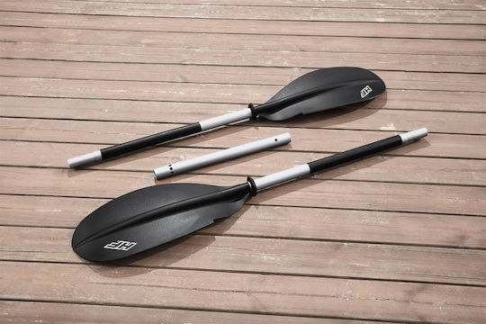 Bestway Hydroforce Surge Elite X1 65143 Пластмасов Каяк Плажна чанта 1 лице Сив