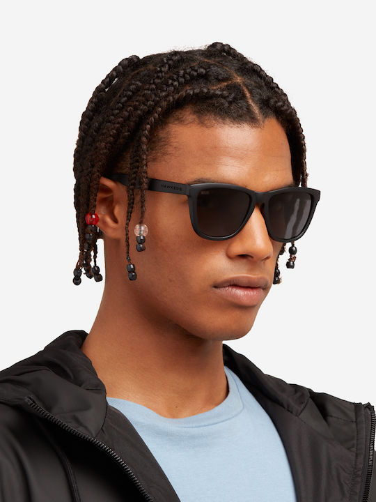 Hawkers Dark One Unisex Γυαλιά Ηλίου με Μαύρο Κοκκάλινο Σκελετό και Μαύρο Φακό O18TR01