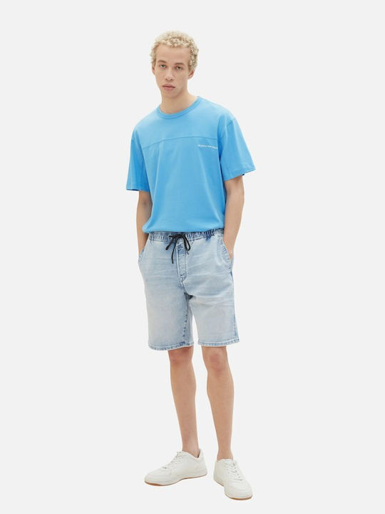 Tom Tailor Men's Shorts Jeans Light Blue