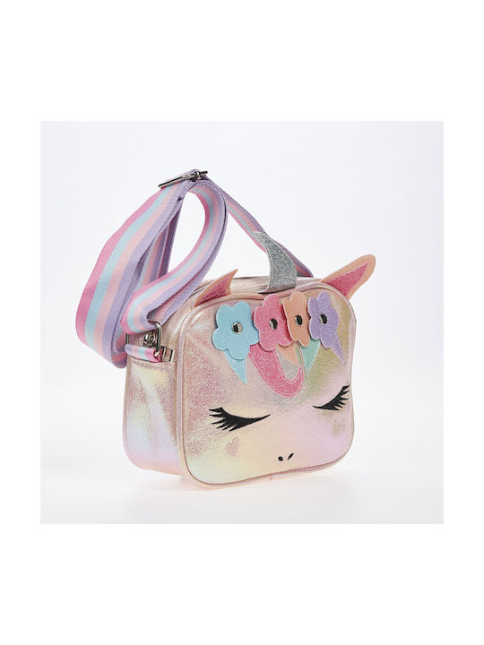 Children's crossbody bag Seven Icon XX527-1 Pink