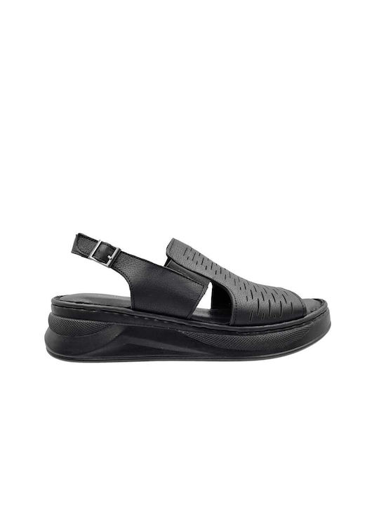 ACT 20108-104 Black Women's Sandals