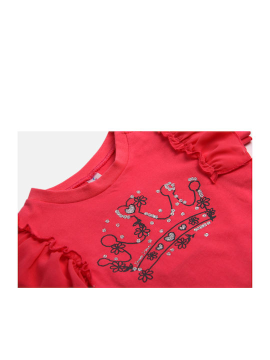 Dreams by Joyce Set Bebeluș Body Mâneci scurte Coral