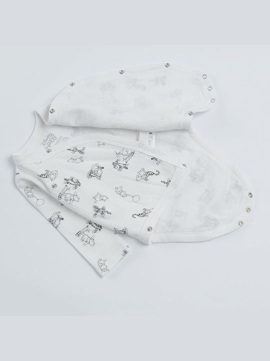 Cool Club Winnie the Pooh Multicolour Baby Bodysuits Set 2 Pieces