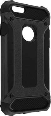 Techsuit Hybrid Back Cover / Back Cover Durable Black / Black (iPhone 6/6s / iPhone 6/6s Plus)