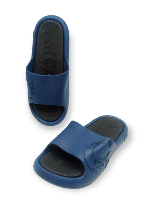 Men's Slides Blue