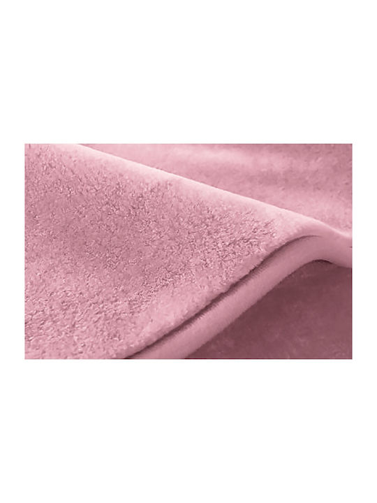 Belpla Ster Plain Blanket Spanish Velvet Queen 220x240cm. BL-40140040164 Opal Rose 64