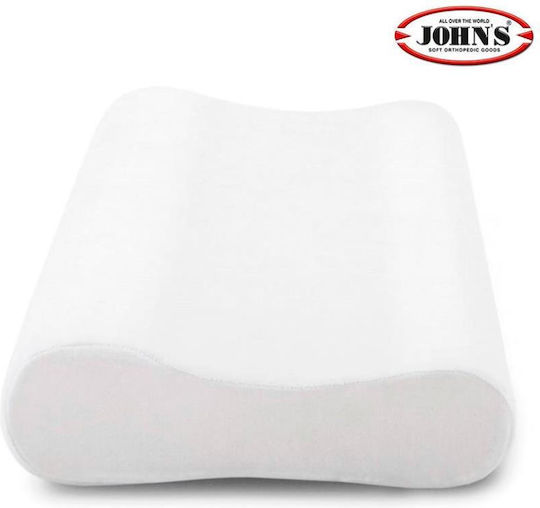 Johns Hochkragen Kopfkissen Schlaf Memory-Schaum Anatomisch 57x42x11cm