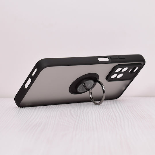 Techsuit Glinth bulk Umschlag Rückseite Kunststoff / Silikon Schwarz (Redmi Note 11 Pro+ 5G)