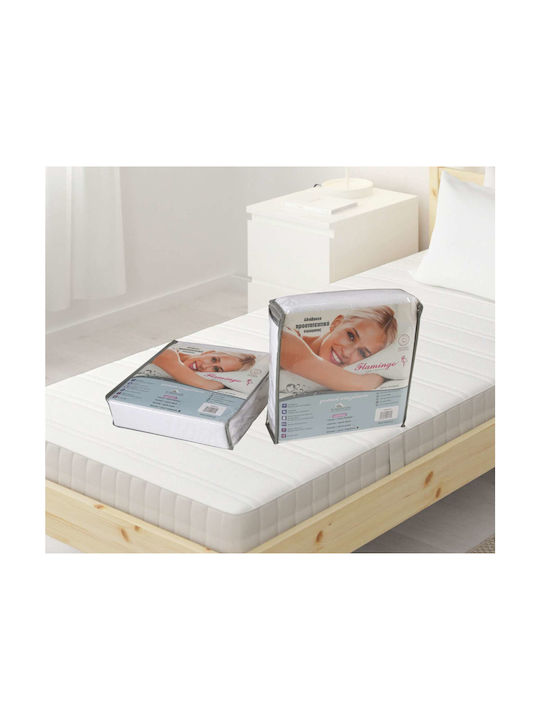 Flamingo 100 Set Protecții pentru Pernă Impermeabile Albe 50x70cm.