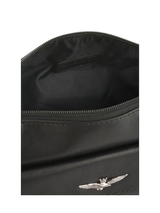 Leather Men's Bag Handbag Black