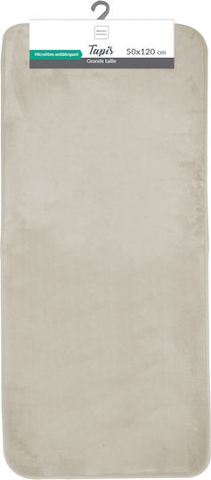 Douceur d'Intérieur Неслизащо Бански килим Правоъгълена L-C Vitamine 1801462 Taupe 50x120бр