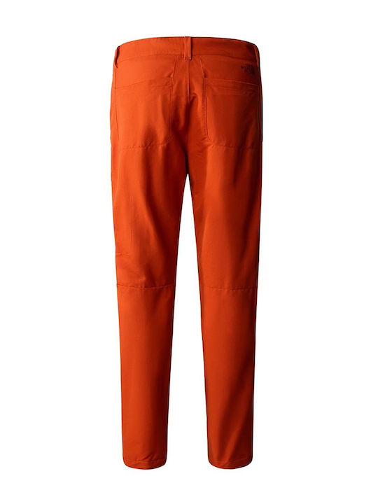 The North Face Project Trousers Lang Hose Klettern Orange