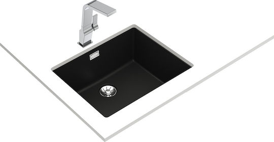 Teka Radea R10 50.40 M-TG 115230051 Drop-In Мивка от Синтетичен Гранит Ш55.6xД45.6см Черен