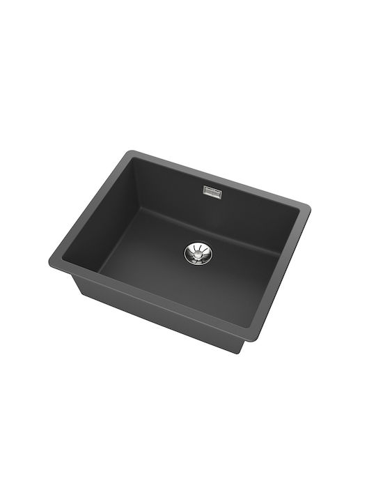 Teka Radea R10 50.40 M-TG 115230052 Drop-In Мивка от Синтетичен Гранит Ш55.6xД45.6см Сив