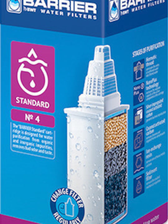 Barrier Filtru de Apă de Înlocuire pentru Cană din Cărbune Activ Standard 2buc