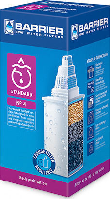 Barrier Filtru de Apă de Înlocuire pentru Cană din Cărbune Activ Standard 2buc