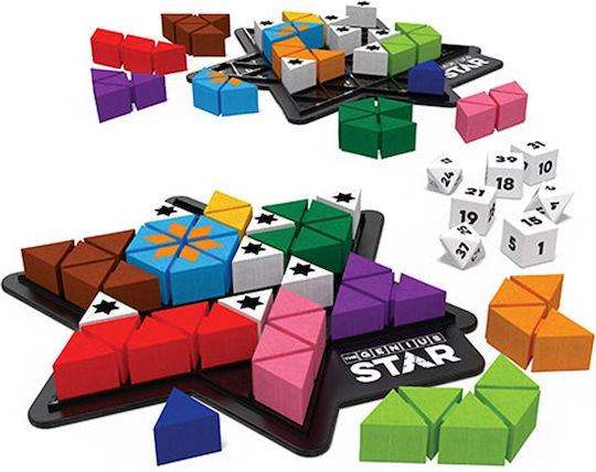 Επιτραπέζιο Παιχνίδι Genius Star για 1-2 Παίκτες 8+ Ετών (EN) Smart Games
