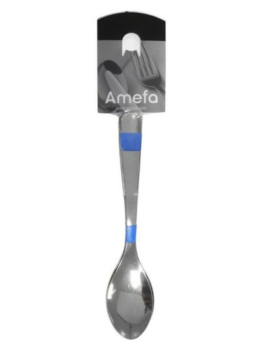 Amefa Spoon Set Coffee / Tea Stainless Silver 13cm 6pcs