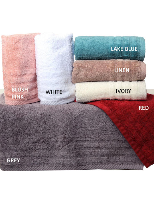 Anna Riska Πετσέτα Χεριών Spa 30x50εκ. 4 Linen Βάρους 550gr/m²