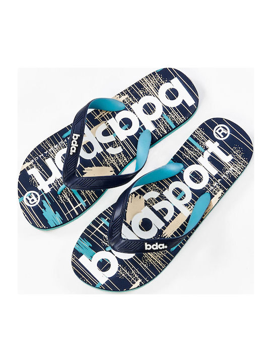 093301 Herren Flip Flops Blau