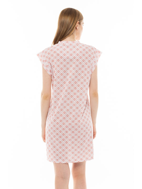 Pink Label Summer Women's Nightdress Pink