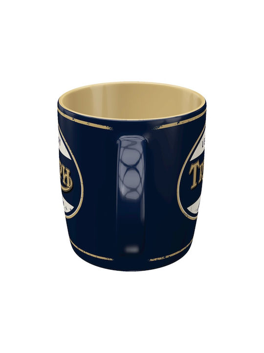 Nostalgic Art Triumph Becher Keramik Blau 330ml 43075