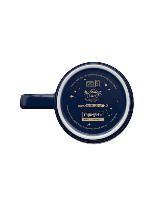 Nostalgic Art Triumph Becher Keramik Blau 330ml 43075