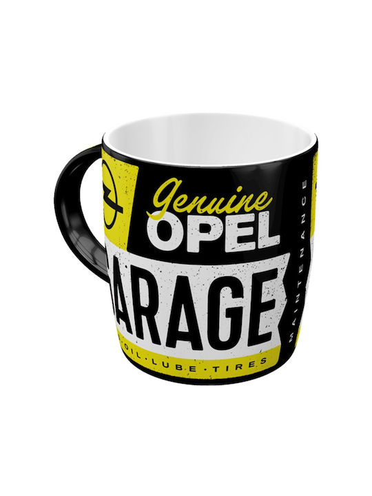 Nostalgic Art Opel Garage Κούπα Κεραμική Πολύχρωμη