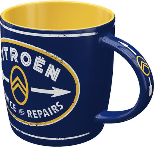 Nostalgic Art Citroen Service Repairs Κούπα Κεραμική Μπλε Nostalgic Art Citroen Service Repairs Κούπα Κεραμική Μπλε