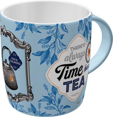 Nostalgic Art Always Time for a Tea Κούπα Κεραμική Μπλε
