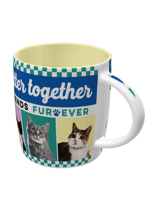 Nostalgic Art Better Together Cats Tasse Keramik Bunt 330ml 43070 1Stück