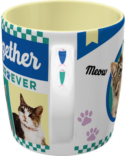 Nostalgic Art Better Together Cats Becher Keramik Mehrfarbig 330ml 43070