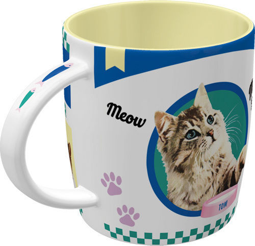 Nostalgic Art Better Together Cats Becher Keramik Mehrfarbig 330ml 43070
