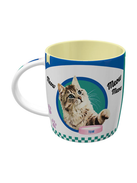 Nostalgic Art Better Together Cats Κούπα Κεραμική Πολύχρωμη