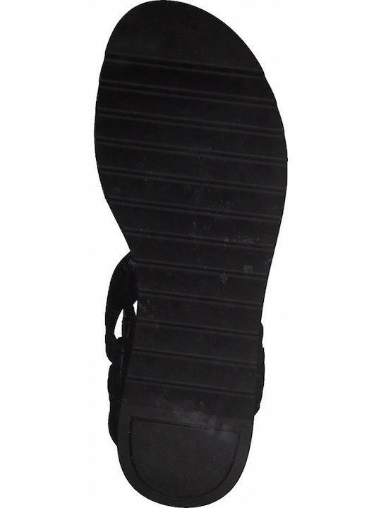 Anatomic Women's Ankle Strap Platforms Black 2-28763-20 001