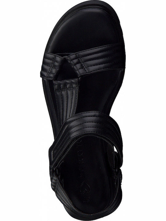 Anatomic Women's Ankle Strap Platforms Black 2-28763-20 001