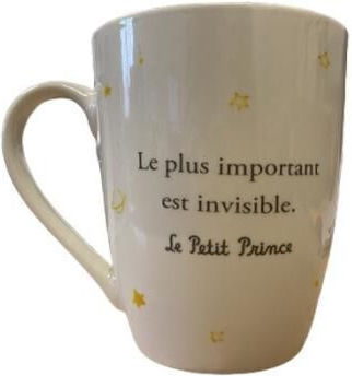 Kiub Le Petit Prince Cană Ceramică Albă 350ml 1buc
