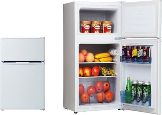 IQ Frigider cu două uși 71lt Î84.5xL48xA44.5cm. Alb Alb RF-506