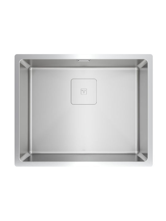 Teka Flexlinea RS15 50.40 Pureclean Υποκαθήμενος Νεροχύτης Inox Σατινέ Μ54xΠ44cm Ασημί