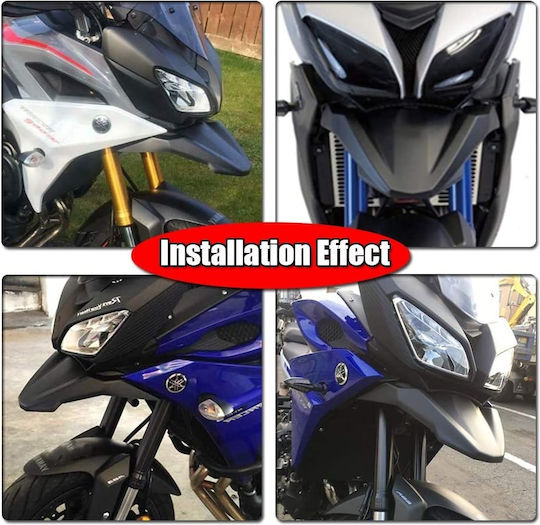 Moto Discovery Motorcycle Front Wheel Fender for Yamaha Tracer 900 Black 1pcs