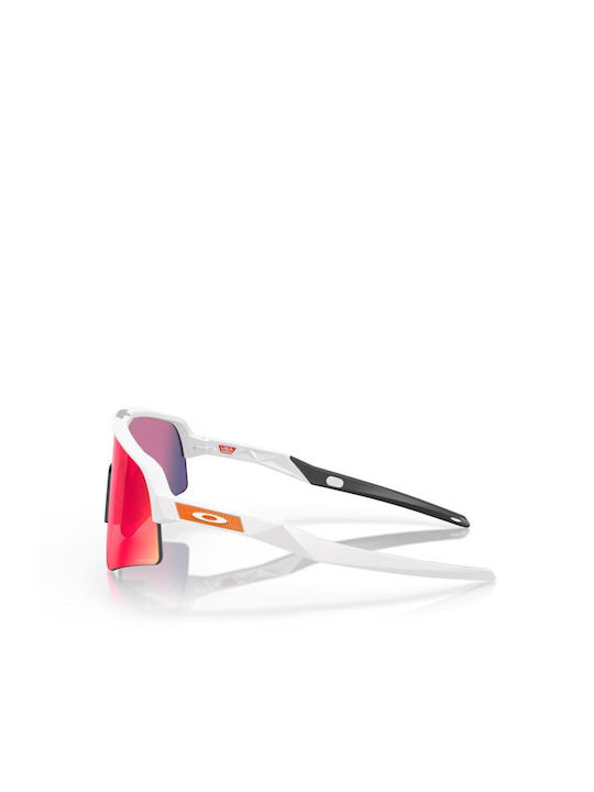 Oakley Sutro Lite Sweep Sonnenbrillen mit Weiß Rahmen und Mehrfarbig Linse OO9465-16
