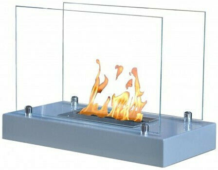 EcoHot Bio Luna 60 Επιτραπέζιο Τζάκι Βιοαιθανόλης Εσωτερικού Χώρου Black 60x30x38cm