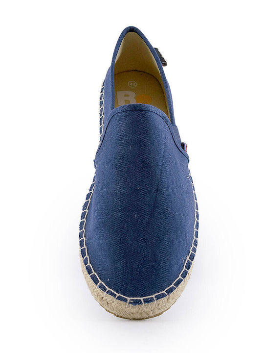 Din material textil Espadrile pentru bărbați în culoarea Albastru