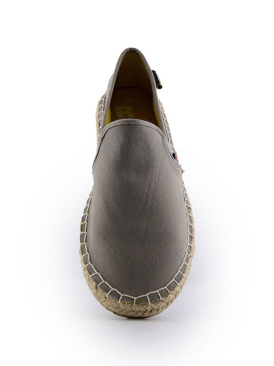 Fabric Men's Espadrilles in Beige Color