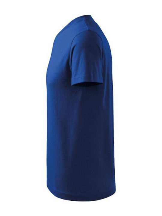 Adler Men's Short Sleeve Promotional T-Shirt Blue