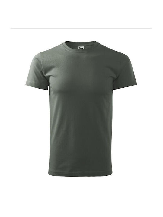 Adler Basic M Men's Short Sleeve Promotional T-Shirt Khaki 129-67 Adler Basic M Men's Short Sleeve Promotional T-Shirt Khaki 129-67