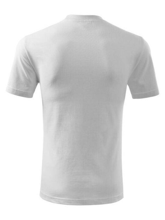 Adler Men's Short Sleeve Promotional T-Shirt White
