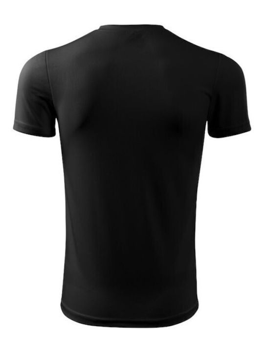 Adler Men's Short Sleeve Promotional T-Shirt Black
